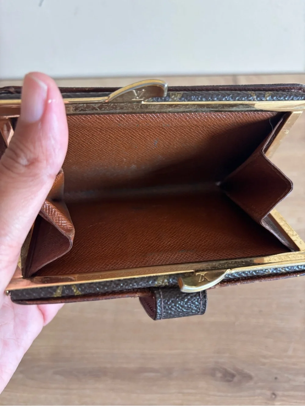 Authentic Louis Vuitton monogram french wallet